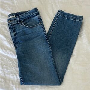 Good American Good Legs Straight Indigo Jeans
